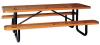 4HUX3 - Picnic Table, Rectangular, Brown Подробнее...