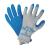 4JF59 - Coated Gloves, XL, Blue/Gray, PR Подробнее...