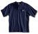 4JFH1 - Short Sleeve Henley, Navy, L Подробнее...