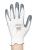4JY33 - Coated Gloves, XL, Gray/White, Nitrile, PR Подробнее...
