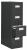 4KJ33 - Cabinet, Vertical File, 52Hx15Wx25D, Black Подробнее...