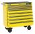 4NFJ5 - Rolling Cabinet, 39 W, 8 Drawer, Yellow Подробнее...