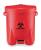 4RF69 - Biohazard Step On Waste Container, Red Подробнее...