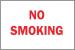 1K901 - No Smoking Sign, 10 x 14In, R/WHT, ENG, Text Подробнее...