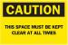 1K943 - Caution Sign, 10 x 14In, BK/YEL, ENG, Text Подробнее...