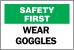 30D069 - Safety First Sign Подробнее...