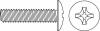 4YEU3 - Machine Scrw, Truss, 6-32x1/2, Pk1000 Подробнее...