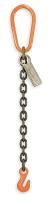 5A557 Chain Sling, G80, SPG, Aly Stl, 11-3/16 ft L