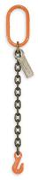 5A558 Chain Sling, G80, SOG, Aly Stl, 6-13/16 ft L