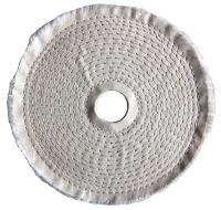 5A724 Buffing Wheel, Spiral Sewn, 6 In Dia.