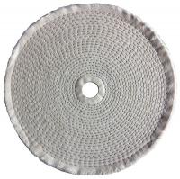5A726 Buffing Wheel, Spiral Sewn, 10 In Dia.