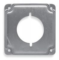 5AA27 Cover, 4x4, Receptacle 2.141 In Dia