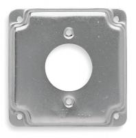 5AA29 Cover, 4x4, 20 A Receptacle 1.594 In Dia