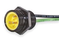5AA56 Receptacle, Male, External Thread, 600VAC