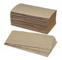 5AB59 Paper Towel, Single Fold, Brown, PK4000