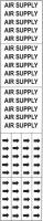 5ACF2 Pipe Marker, Air Supply, Wht, 3/4 In orLess