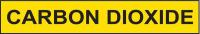 5ACK2 Pipe Mrkr, Carbon Dioxide, 2-1/2to7-7/8 In