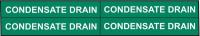 5ACR2 Pipe Mrkr, Condensate Drain, 3/4to2-3/8 In