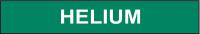 5ADD9 Pipe Marker, Helium, Grn, 2-1/2 to 7-7/8 In