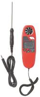 5AER4 Anemometer, Vane, 60to3937FPM, 0.5to44.7MPH
