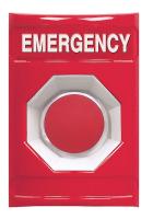 5AFP5 Emergency Push Button, Mushroom, Red, ADA