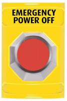 5AFV1 Emergency Power Off Push Button, Touch
