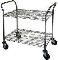5AHD7 Wire Cart, 2 Shelf