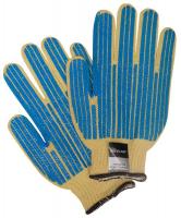 5AP85 Cut Resistant Gloves, Yellow/Blue, L, PR
