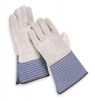 2MDD7 Leather Gloves, Gauntlet Cuff, S, PR