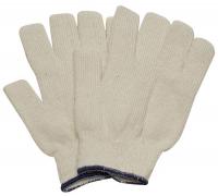 5AV90 Heat Resistant Gloves, White, Men&#39;s L, PR