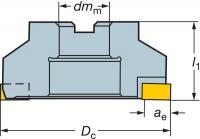 5AXC2 Plunge Cutter, RA215-A102R38-25M