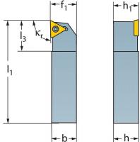 5AYR1 General Turning Tool, STJCR 082C-S