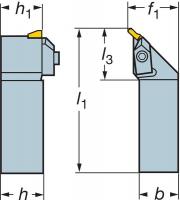 44X491 Indexable Boring Bar, TLRL163D