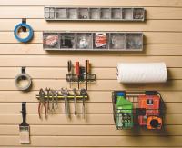 5AZA2 Workbench Slat Wall Acc Kit, 9 Pieces