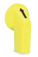 5B436 Switch Knob, Extended Lever, Yellow, 30mm