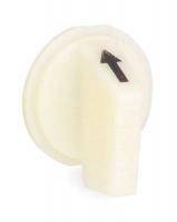 5B438 Selector Switch Knob, Lever, White, 30mm