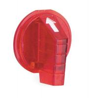 5B462 Selector Switch Knob, Lever, Red, 30mm