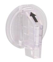 5B568 Selector Switch Knob, Lever, Clear, 30mm