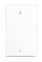 5C272 Plate, Wall, 1 Gang, White