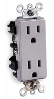 5C350 Receptacle, Decora, 15A, 125V, WH, Commercial