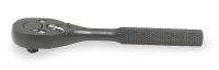 5C603 Ratchet, Reversible, 1/4Dr, 4 3/4 In, Black