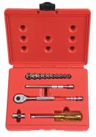 5C849 Socket Set, Std, SAE, 1/4 Dr, 15 Pc