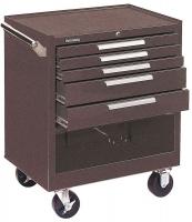 5CFF9 Tool Cabinet, 5 Dr, 29x20x35, Brown