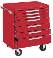 5CFG2 Tool Cabinet, 7 Dr, 29x20x35, Red