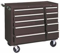 5CFG4 Tool Cabinet, 10Dr, 39 3/8x18x35, Brown