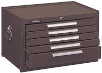 5CFH3 Mechanics Chest, 5 Dr, 29 W, Brown