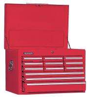 5CFH7 Maintenance Chest, 12 Dr, 34 W, Red