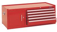 5CFH8 Maintenance Chest, 5 Dr, 43 3/4W, Red