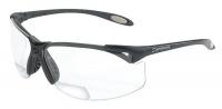 5CFP4 Reading Glasses, +2.0, Clear, Polycarbonate