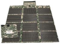 5CFY5 Solar Charger, Foldable, 30W, Tan, 47x25.25